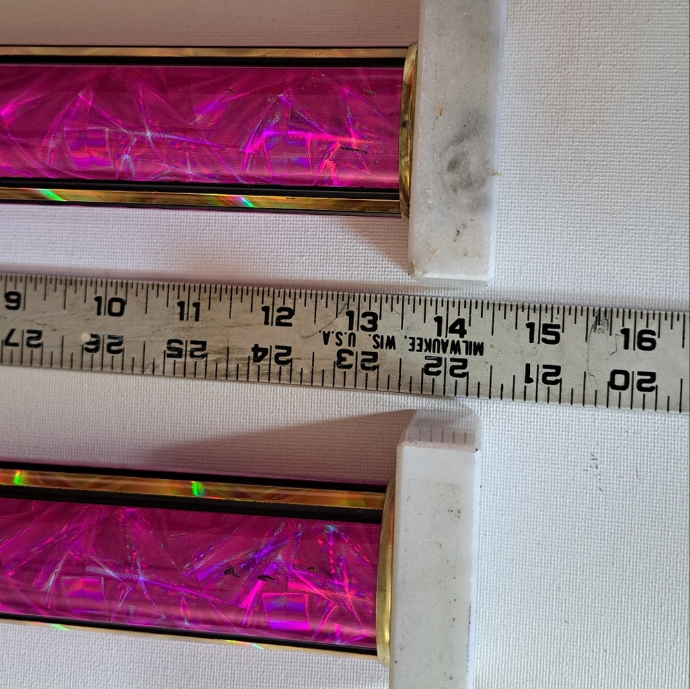 Gold and Pink Angel Trophies Set Of 2 - Picture 5 of 5